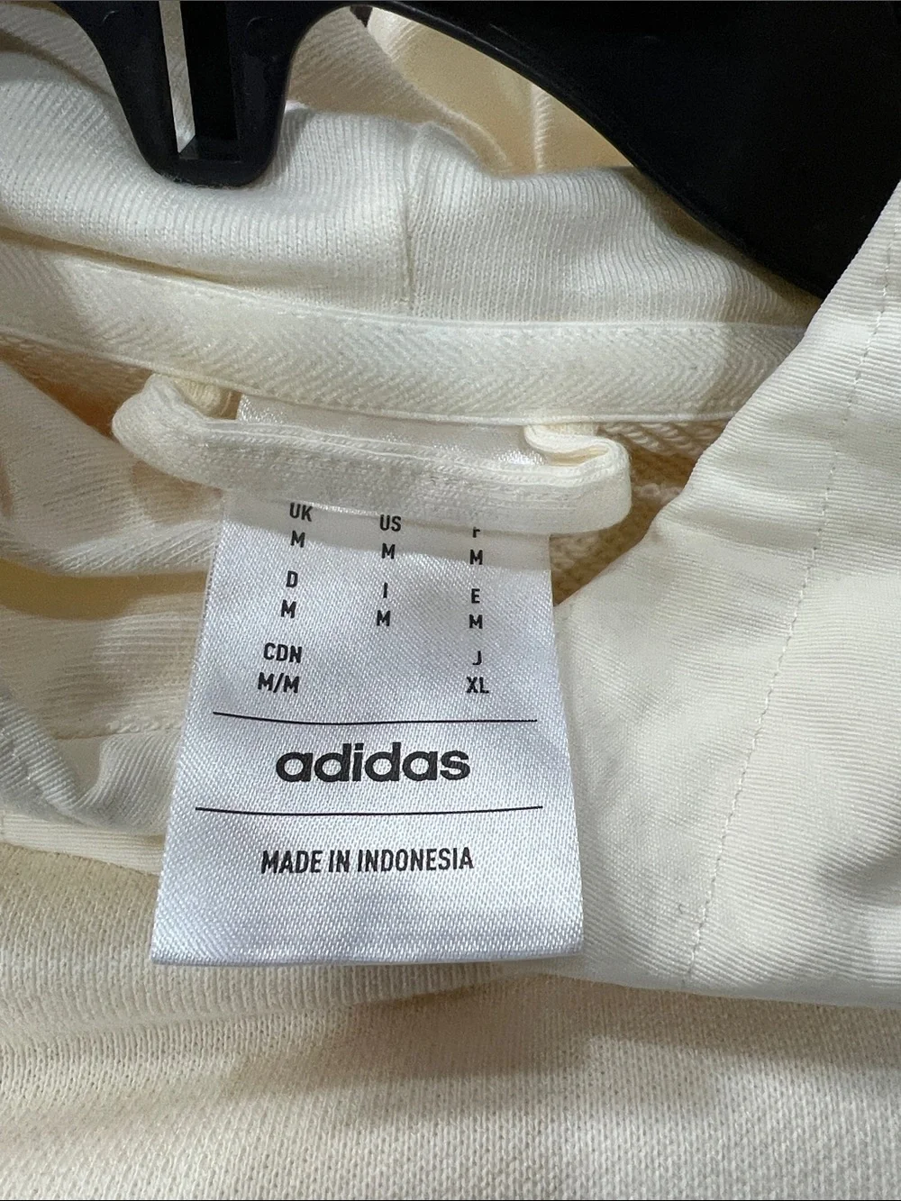 Adidas IM3568 Harden quilted hoodie.